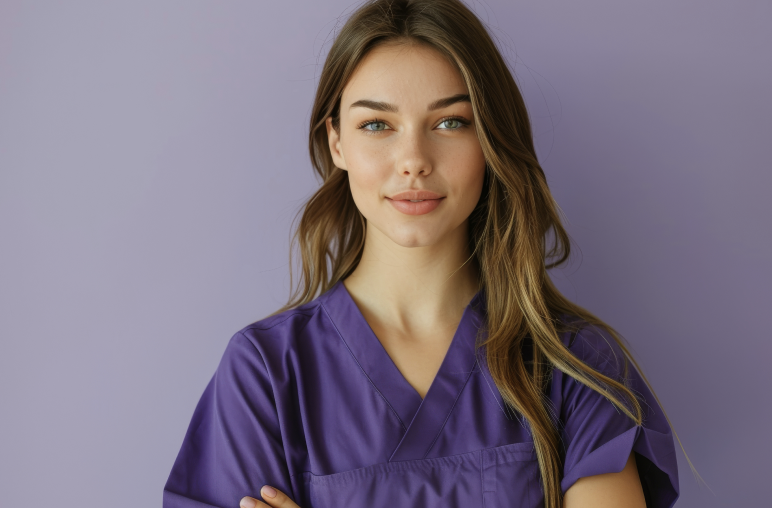 med spa owner staring confidently at camera after getting together their med spa recession strategy